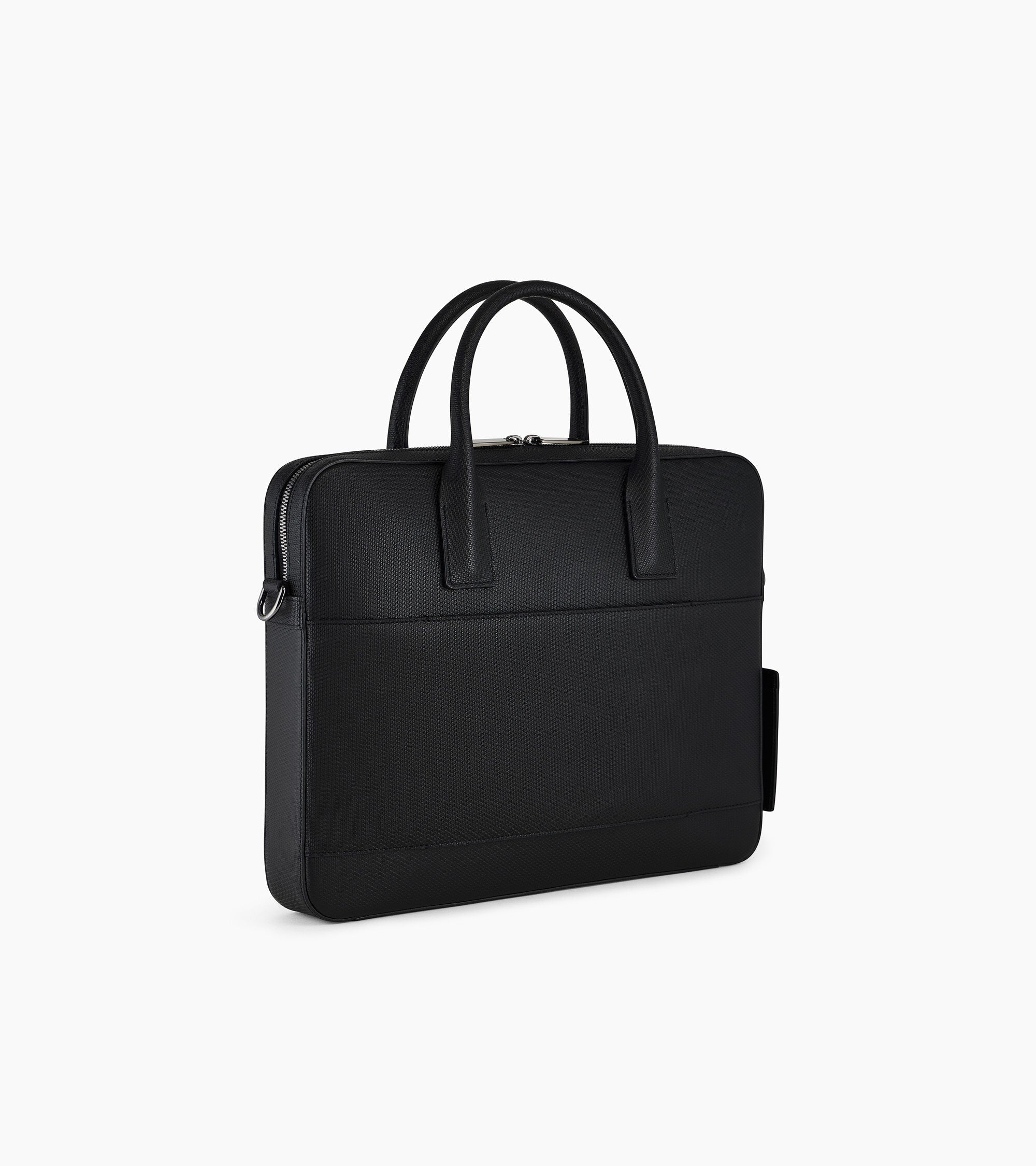 Le Tanneur Emile 14" porte-documents cuir noir slim