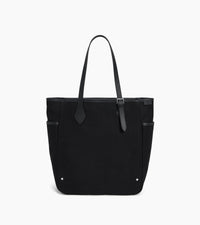 Le Tanneur Elena grand tote bag toile cuir grainé