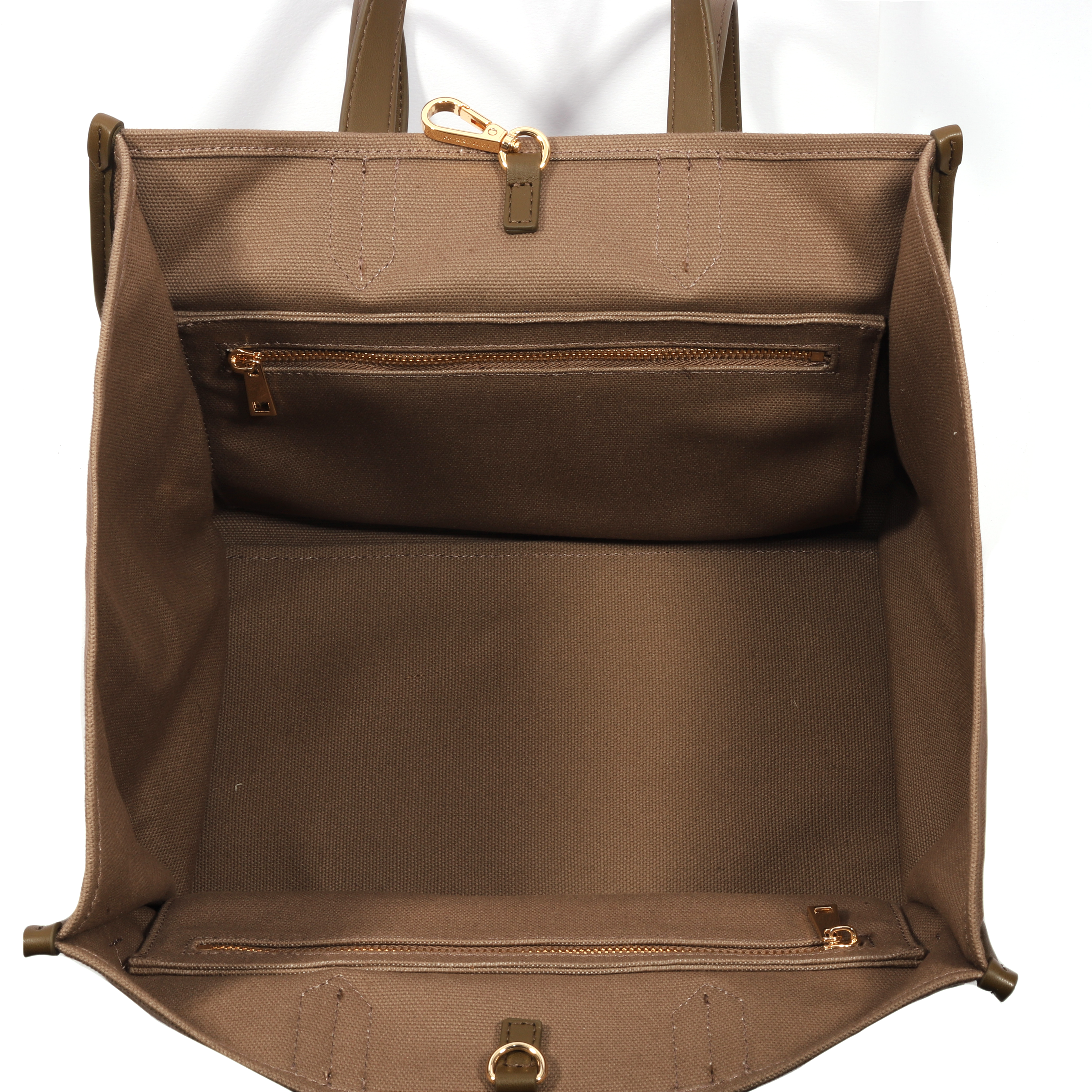 La Carrie Bag VD sac shopping marron 32x26x20cm