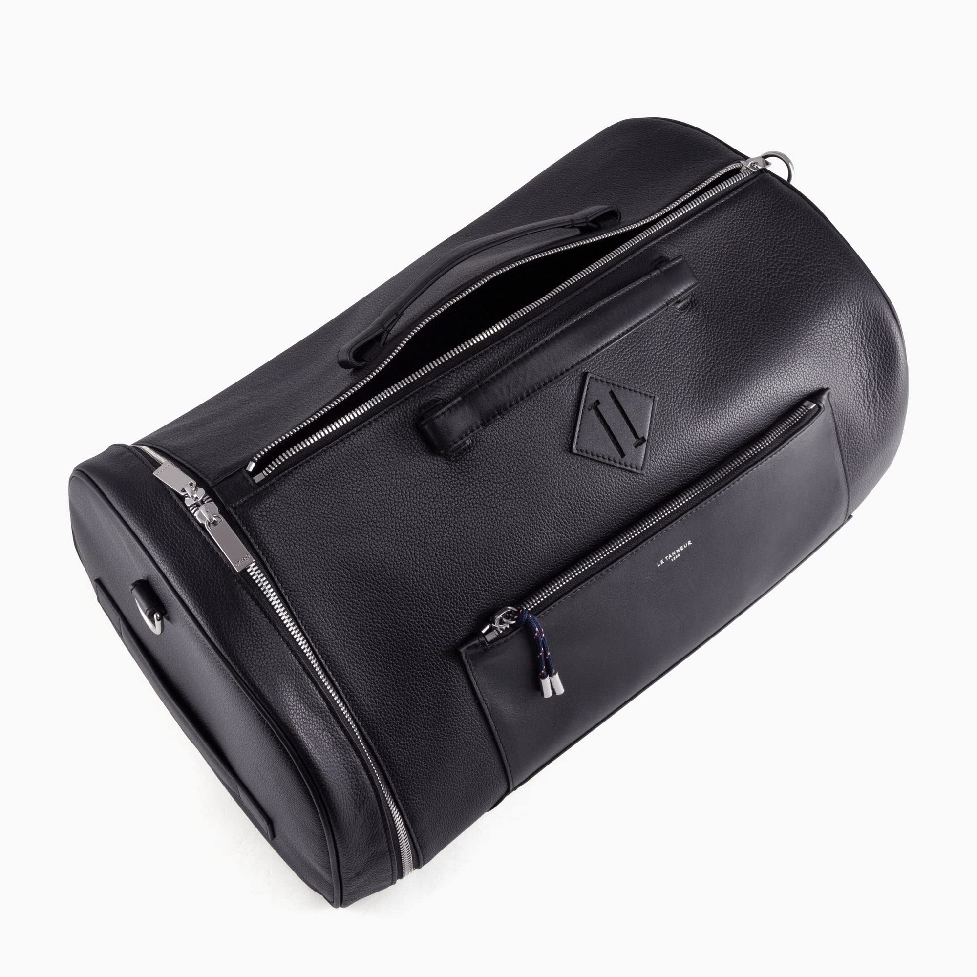 Le Tanneur Nathan sac de voyage cuir grainé 48h