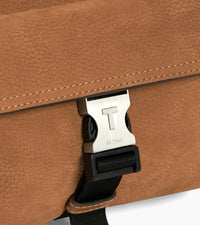 Le Tanneur Maurice petite bandoulière nubuck cuir grainé