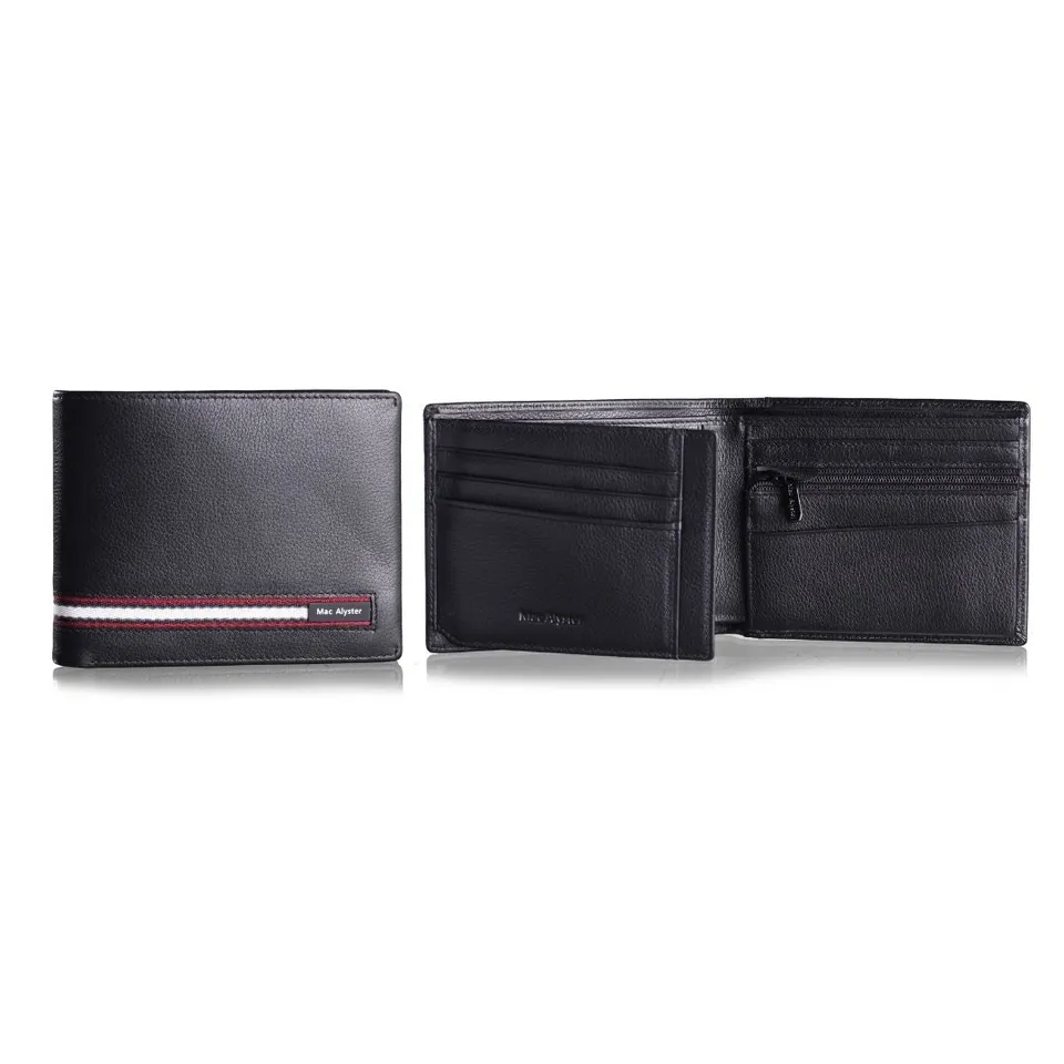 MAC ALYSTER Prelude portefeuille italien noir