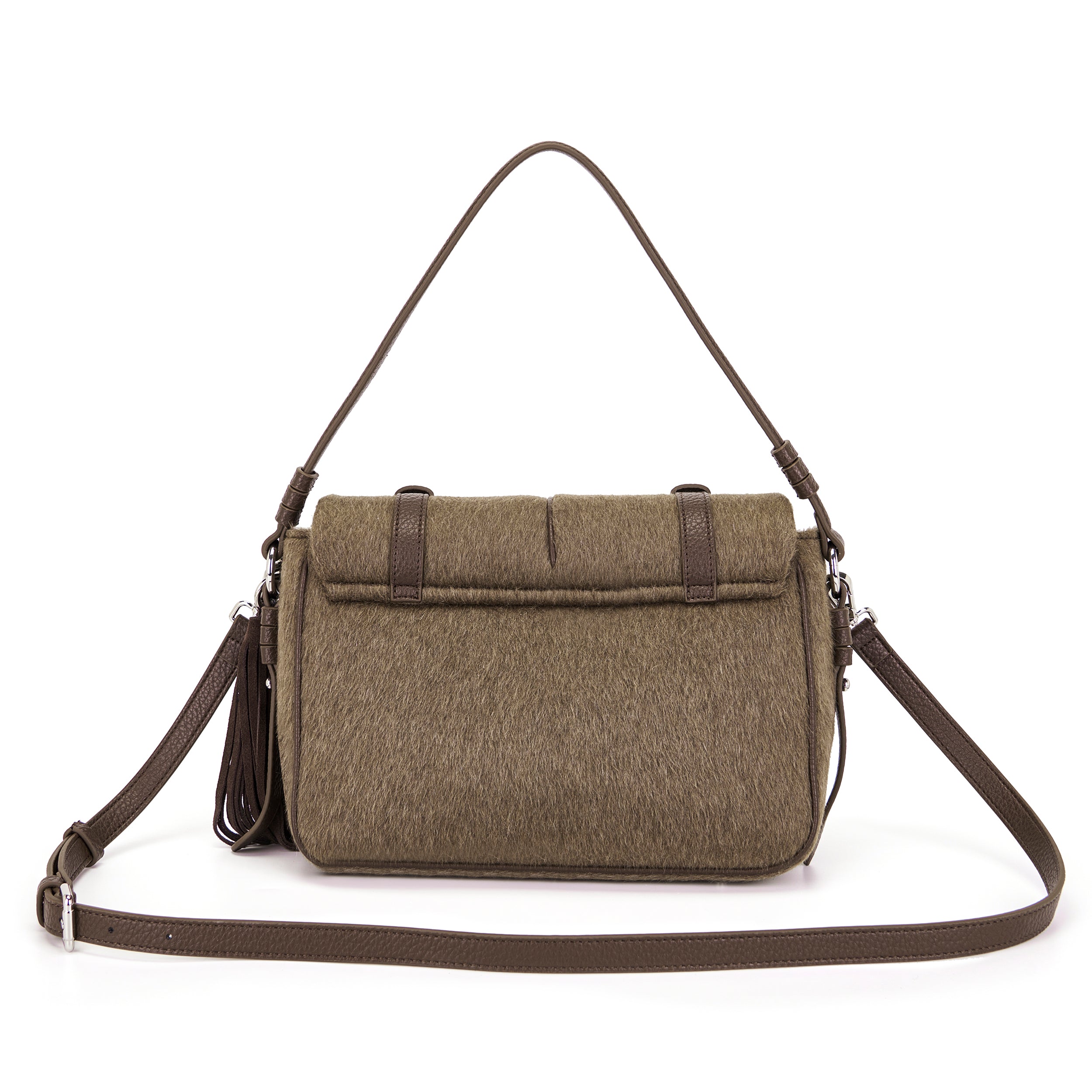 La Carrie Sarner sac épaule marron 29 x 19 cm charms