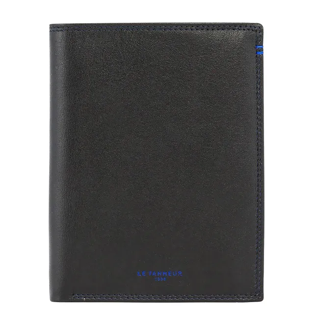 Le Tanneur Grand Portefeuille Vertical Cuir Lisse Homme