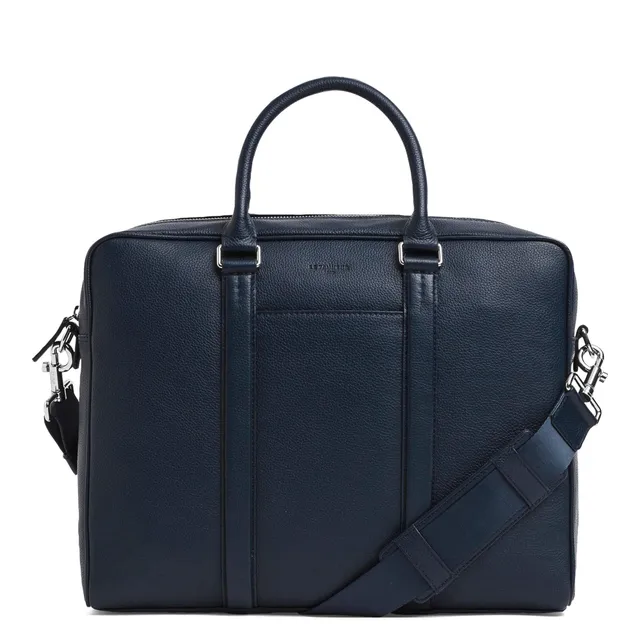 Le Tanneur Charles porte-documents cuir 17 pouces business trolley