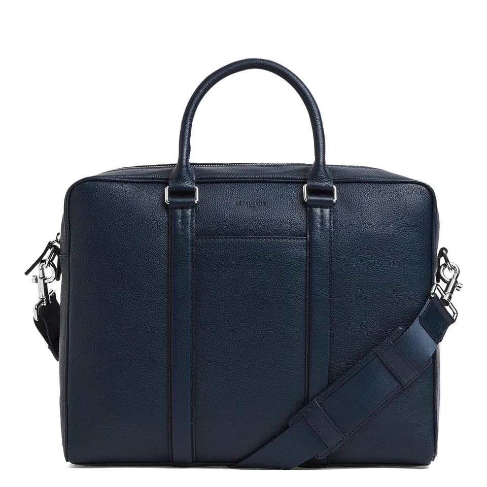 Le Tanneur Charles porte-documents cuir 17 pouces business trolley