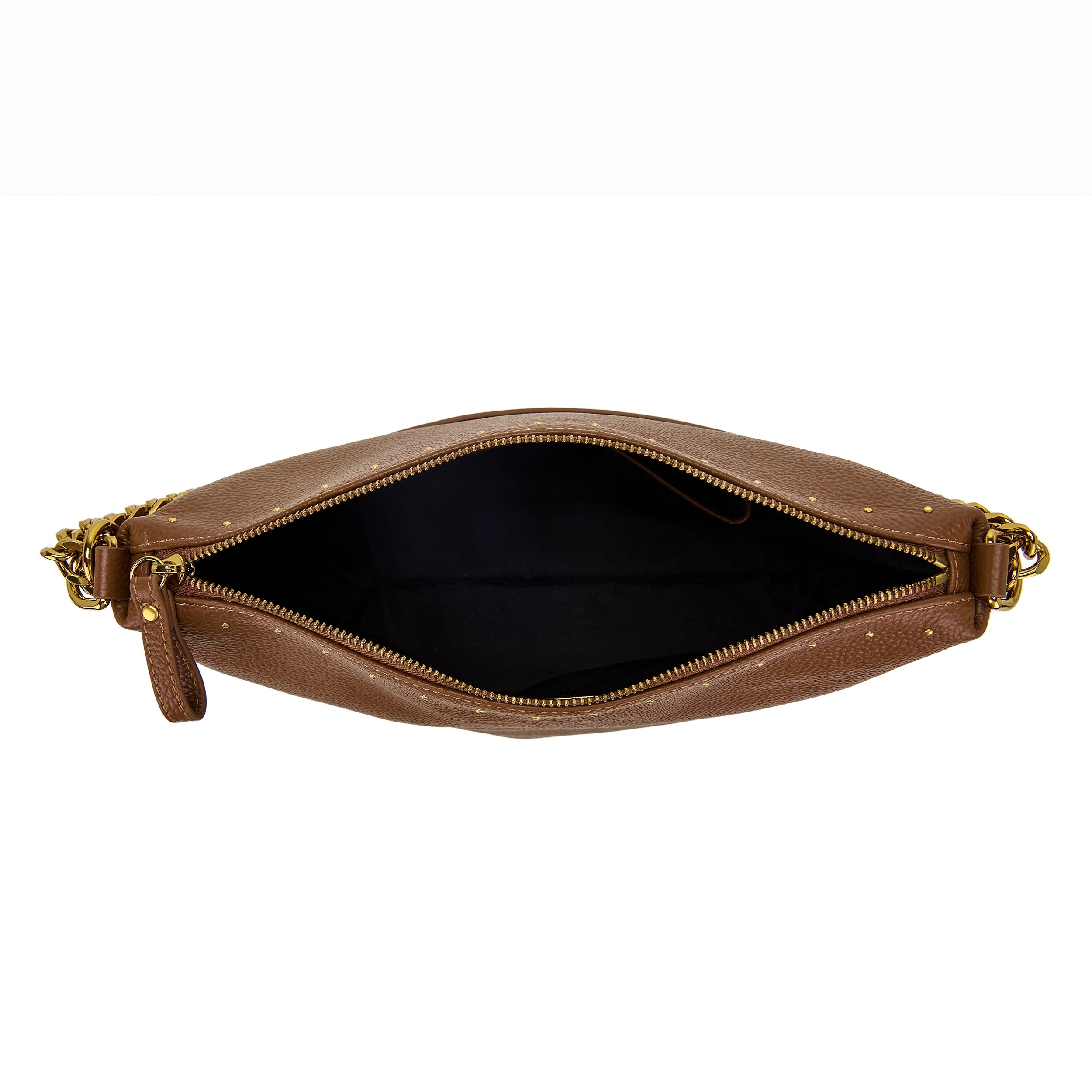La Carrie Bag Basic sac shopping cuir cuoio 31x10x22cm