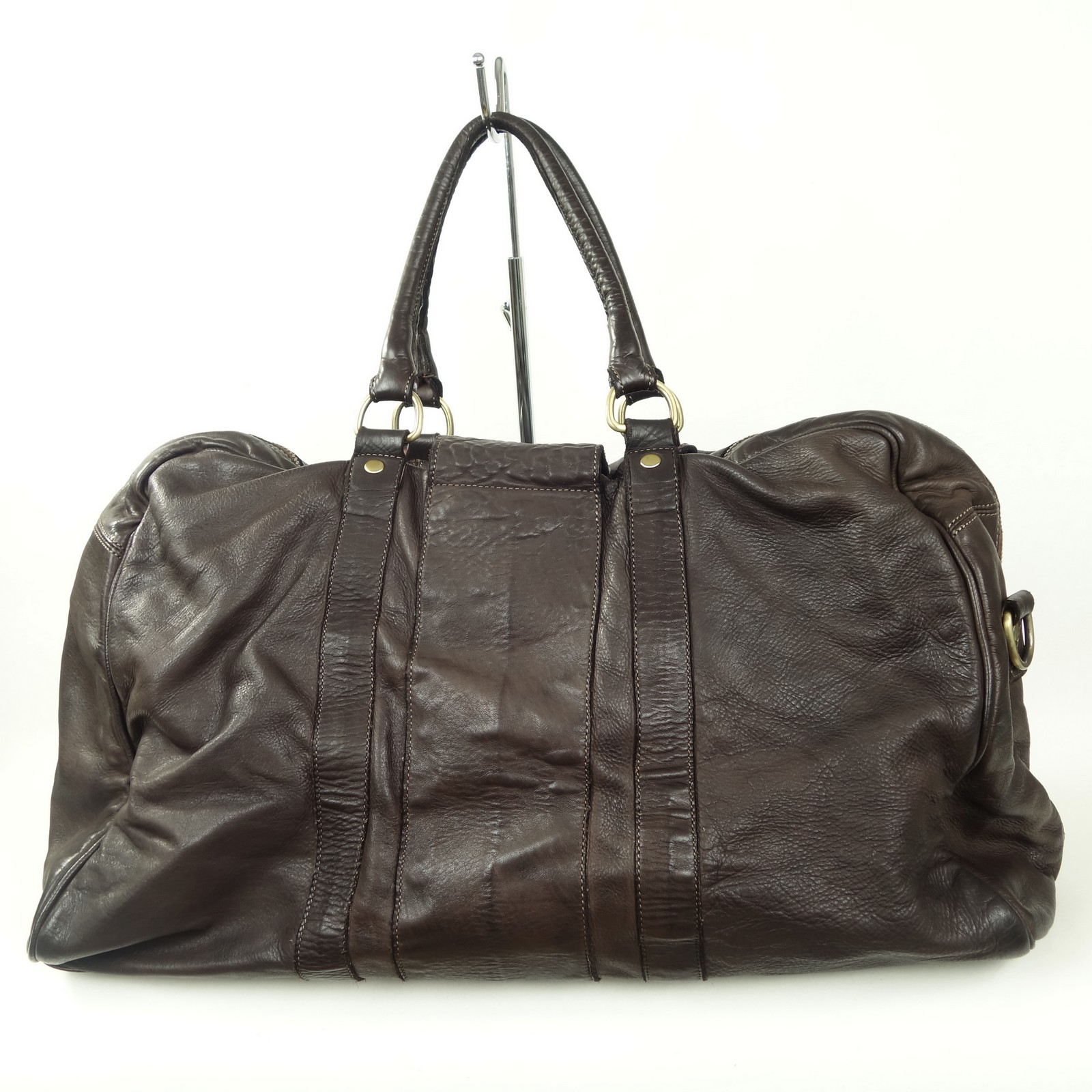 Collection Esprit Cuir Luka sac voyage cuir marron