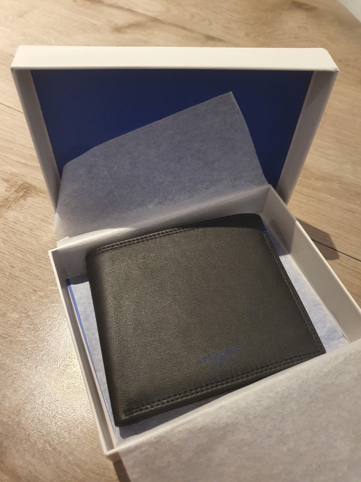 Le Tanneur Portefeuille Cuir Vachette Pleine Fleur 8 Cartes