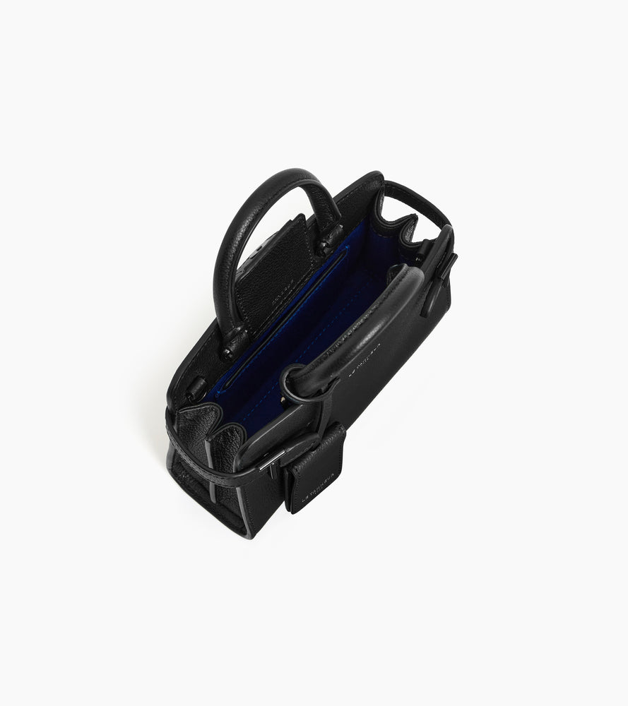 Le Tanneur Emilie mini sac cuir grainé noir bandoulière