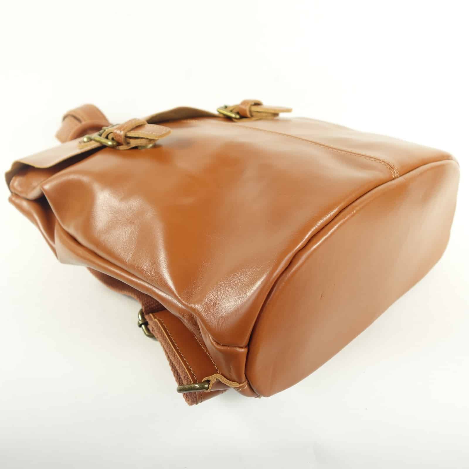 Collection Esprit Cuir Summer sac à dos cuir naturel A4