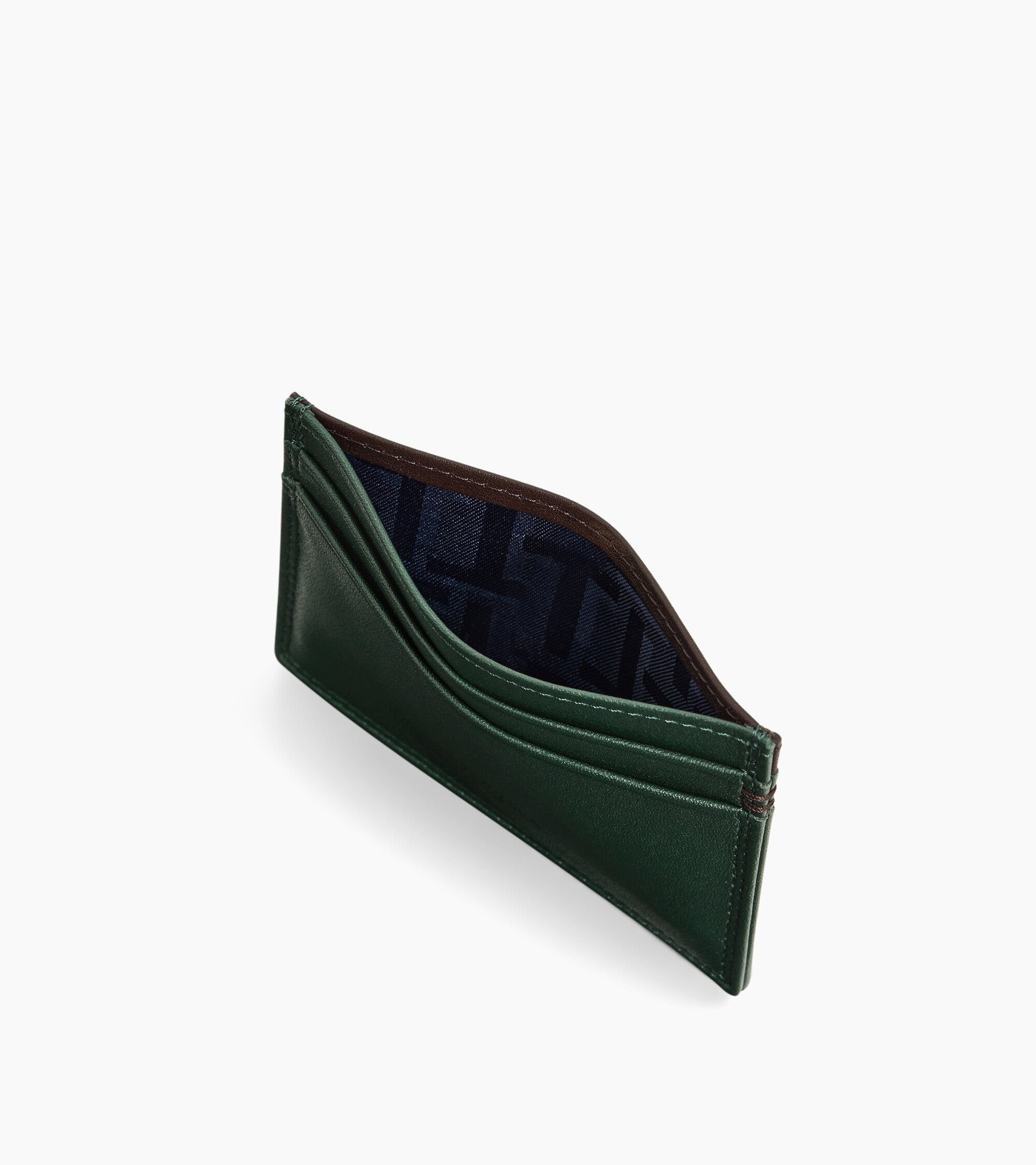 Le Tanneur Martin porte-cartes cuir Green Malachite