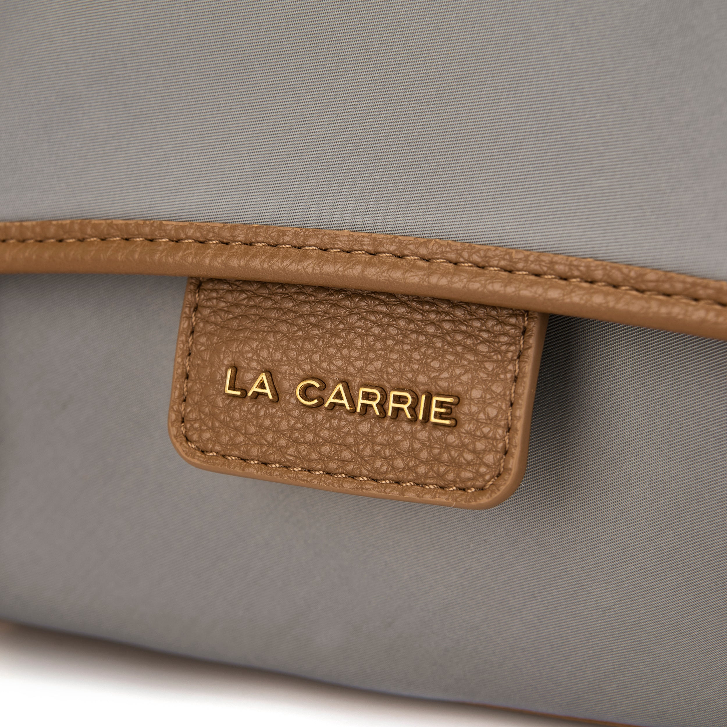 La Carrie Atena Dark Wave sac shopping gris nylon