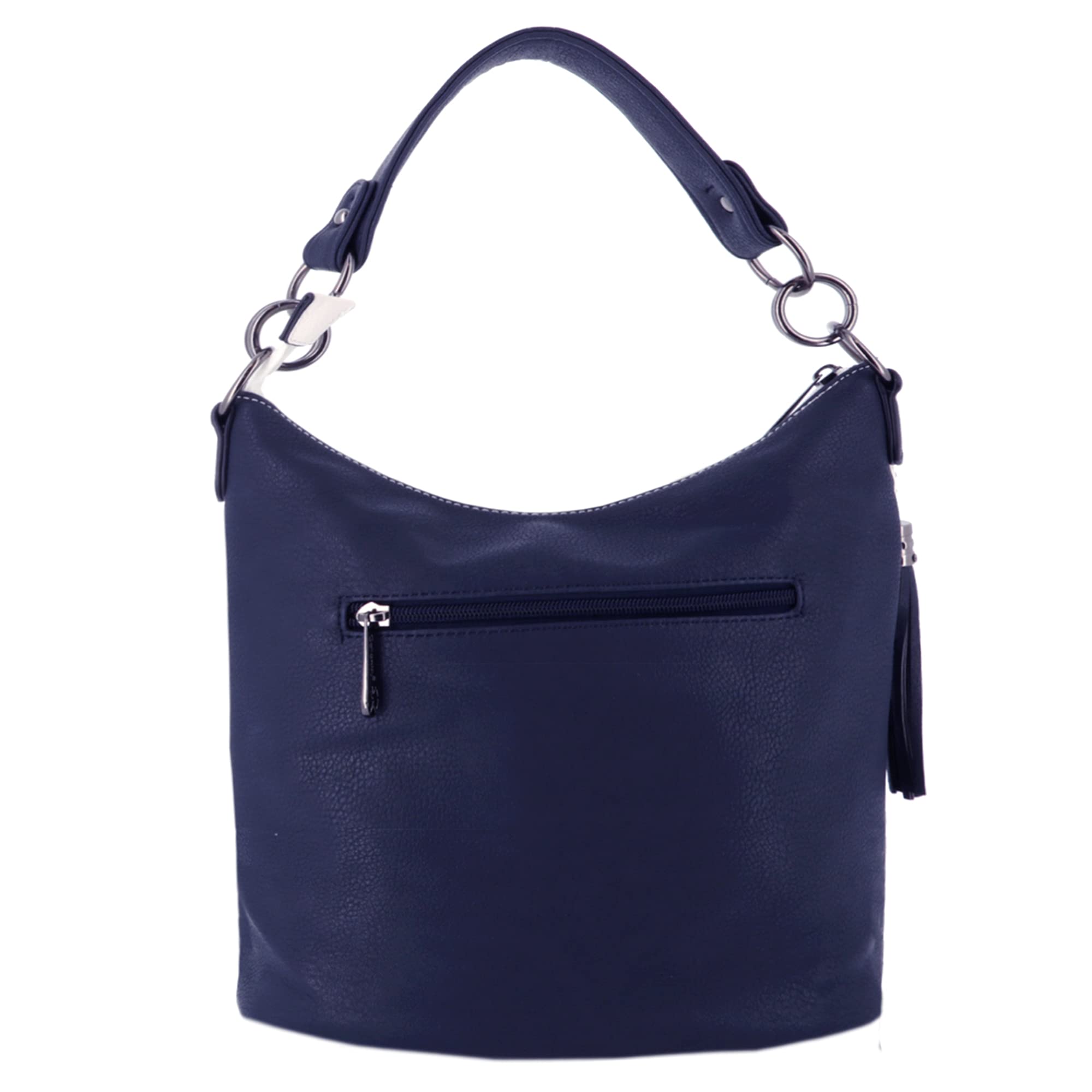 Gallantry Bandoulière sac paillettes bleu blanc soirée PU