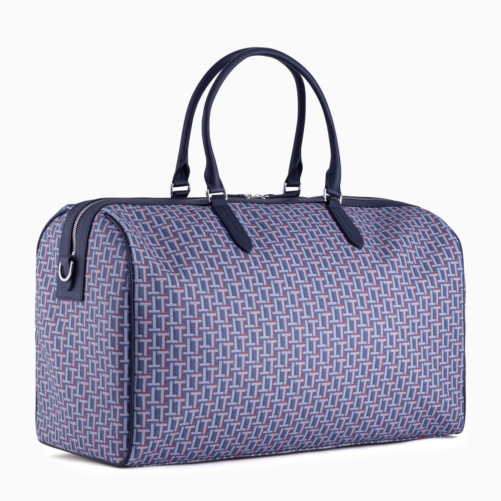 Le Tanneur Camille sac voyage toile cuir 50,5 cm homme