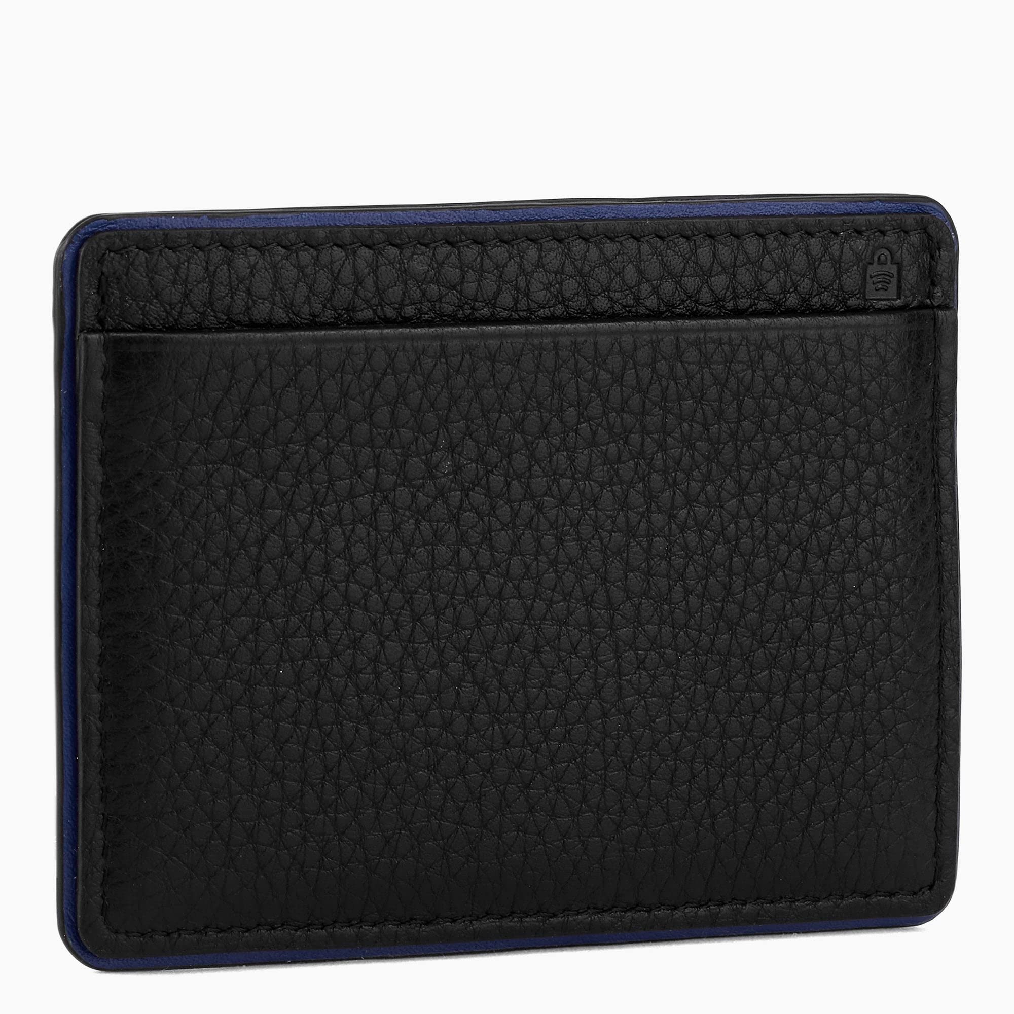 Le Tanneur Augustin porte-cartes cuir grainé anti-RFID