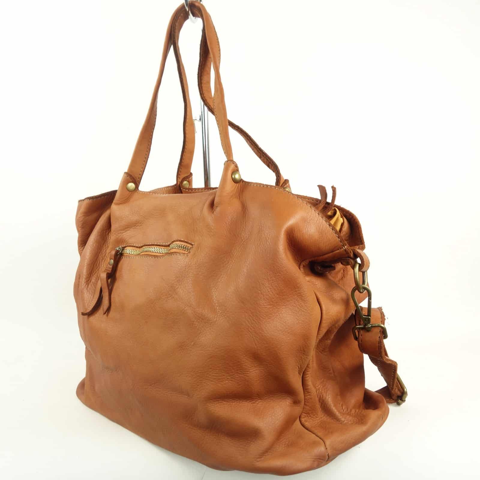 Collection Esprit Cuir JOSE grand sac 24h cuir naturel