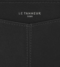 Le Tanneur Charlotte portefeuille cuir lisse zip cartes