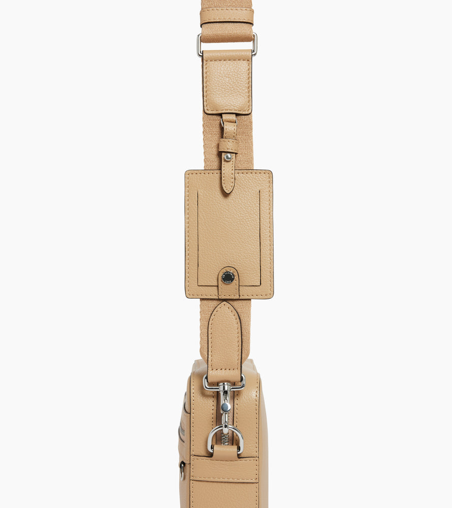 Le Tanneur Emile petite sacoche cuir grainé Desert