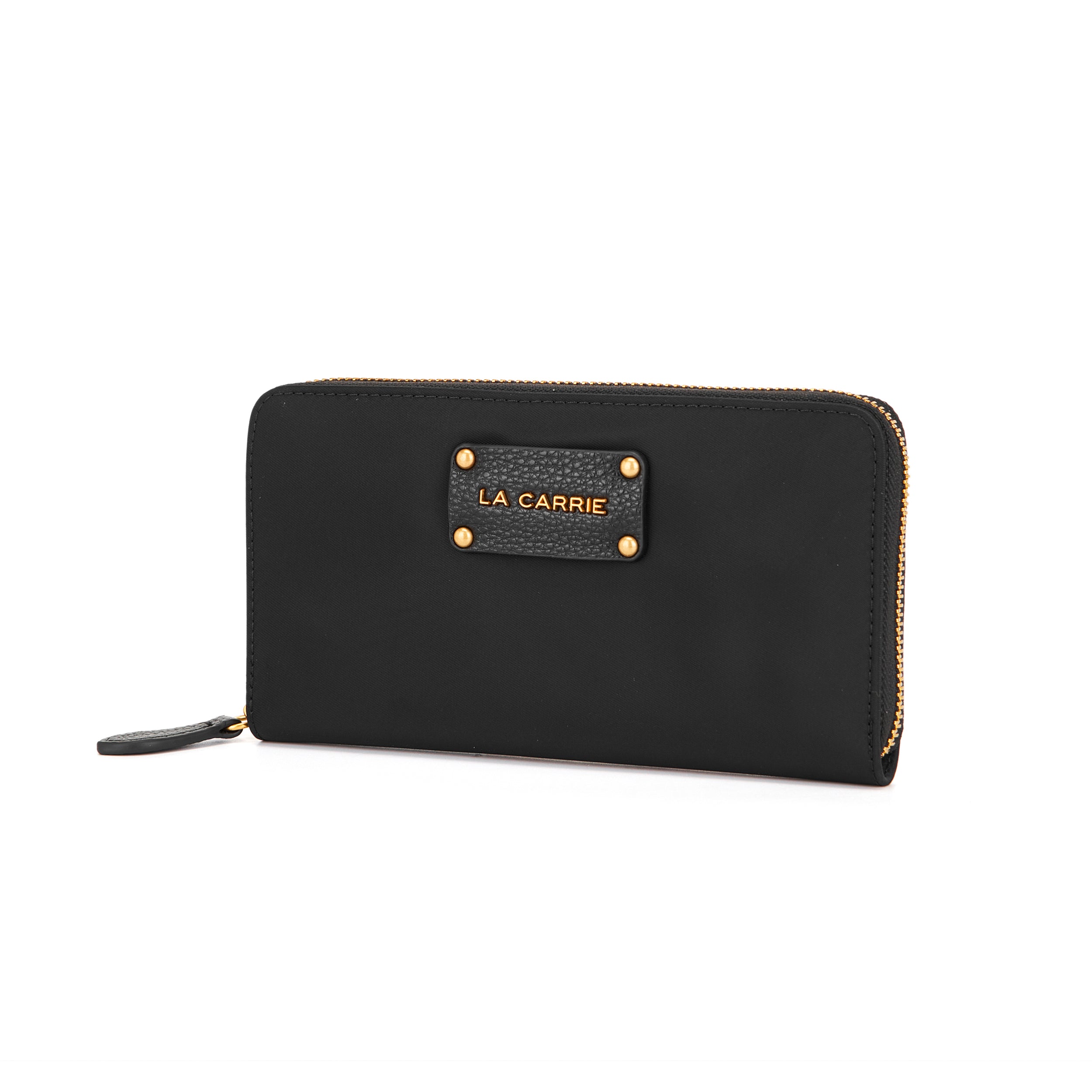 La Carrie Portafoglio Wallet portefeuille nylon noir zip