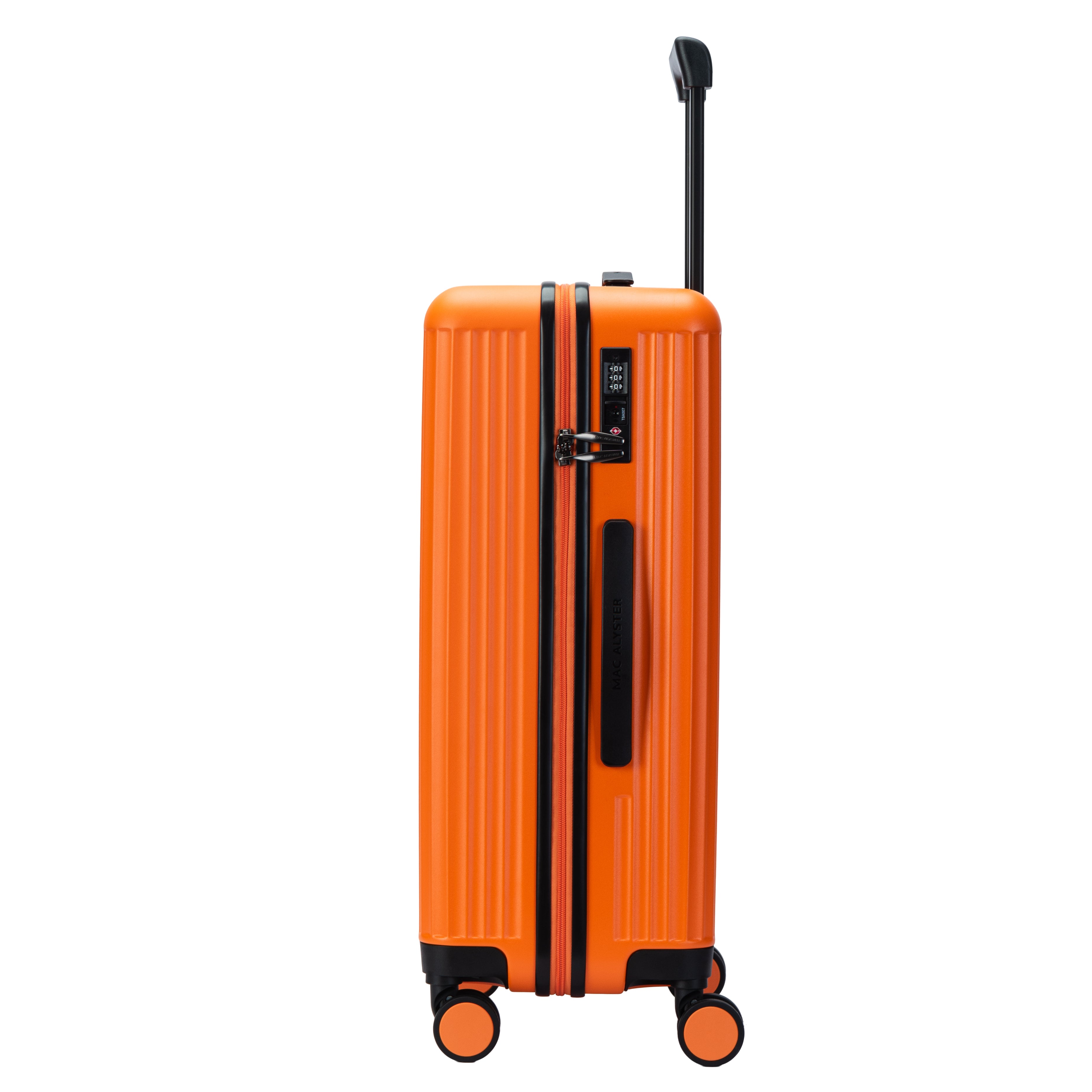 MAC ALYSTER BLOOM valise rigide bleue L 70 cm polycarbonate