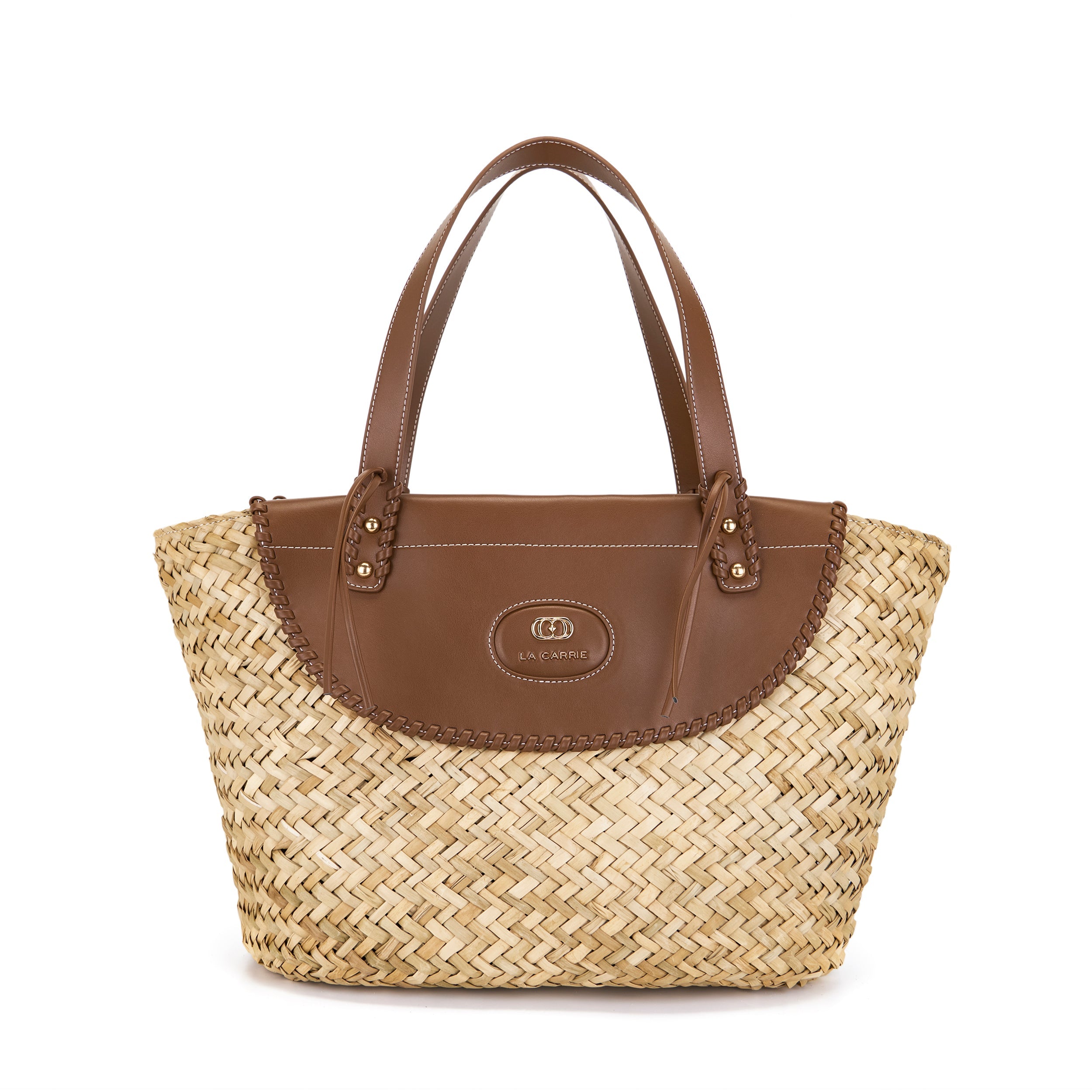 La Carrie Sea Salt sac cabas SKY dentelle brodée