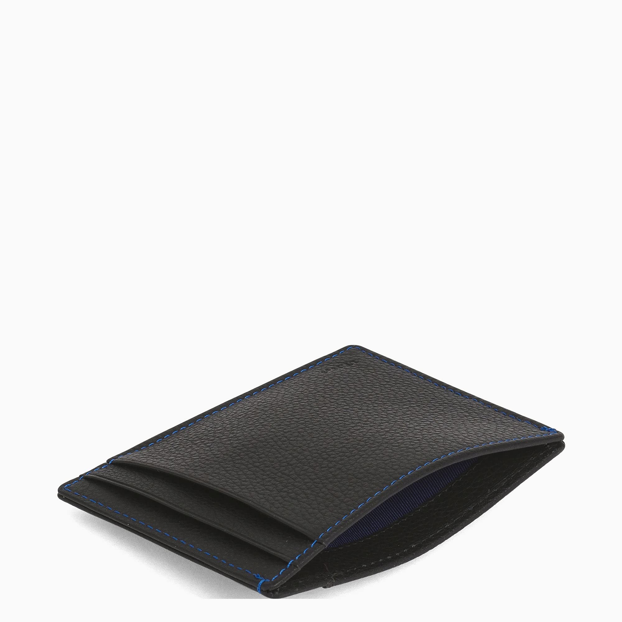 Le Tanneur Charles TCHA3400 porte-cartes cuir café/grenat