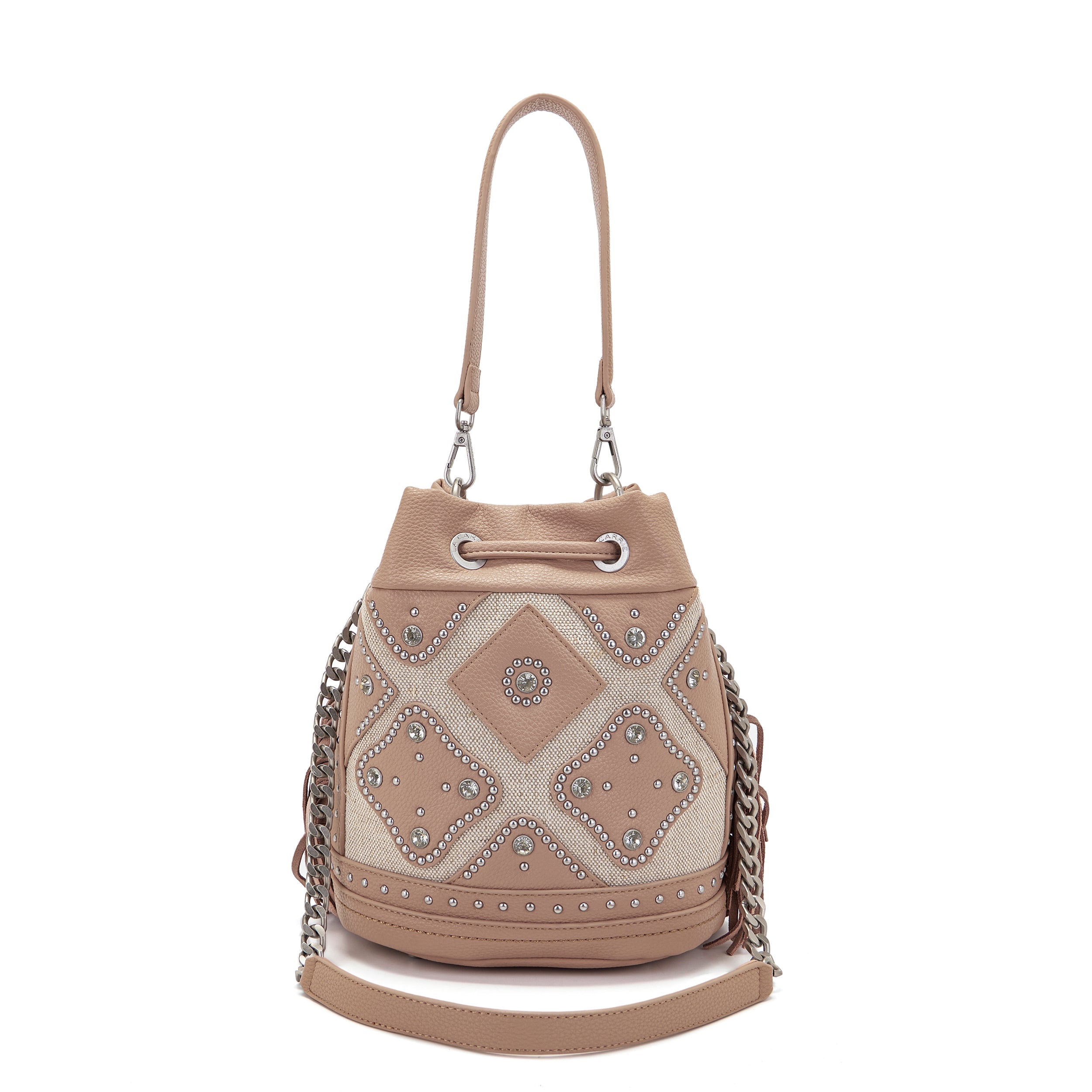 La Carrie Butterfly sac seau canvas cotto 26 cm