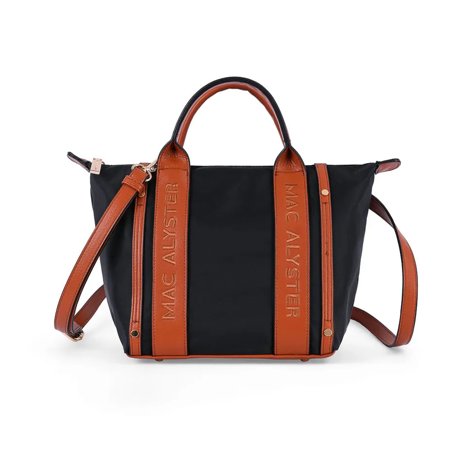 MAC ALYSTER ABRIELLE sac main Noir tissu léger