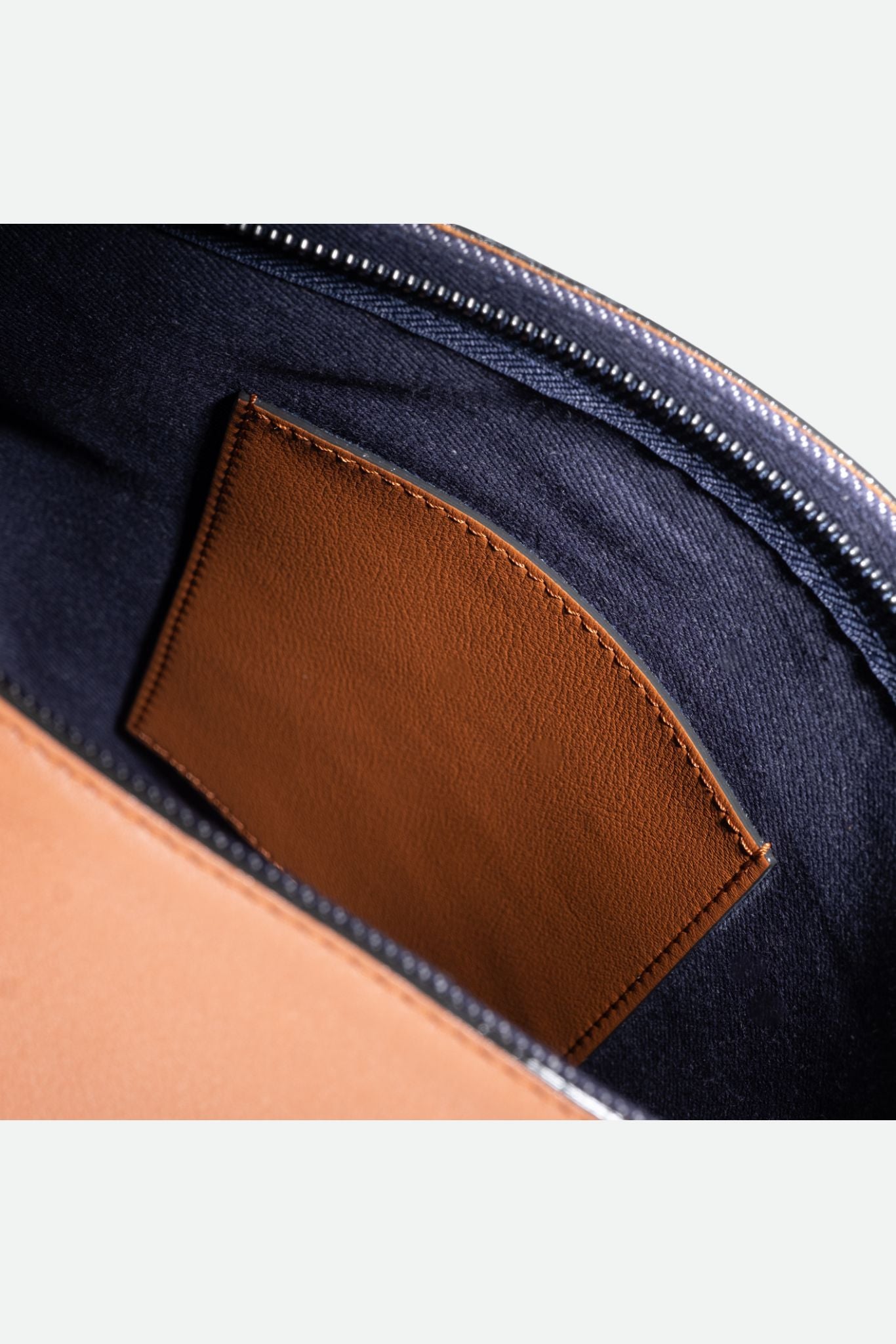 Nodie's Andy sac cabas cuir camel lisse