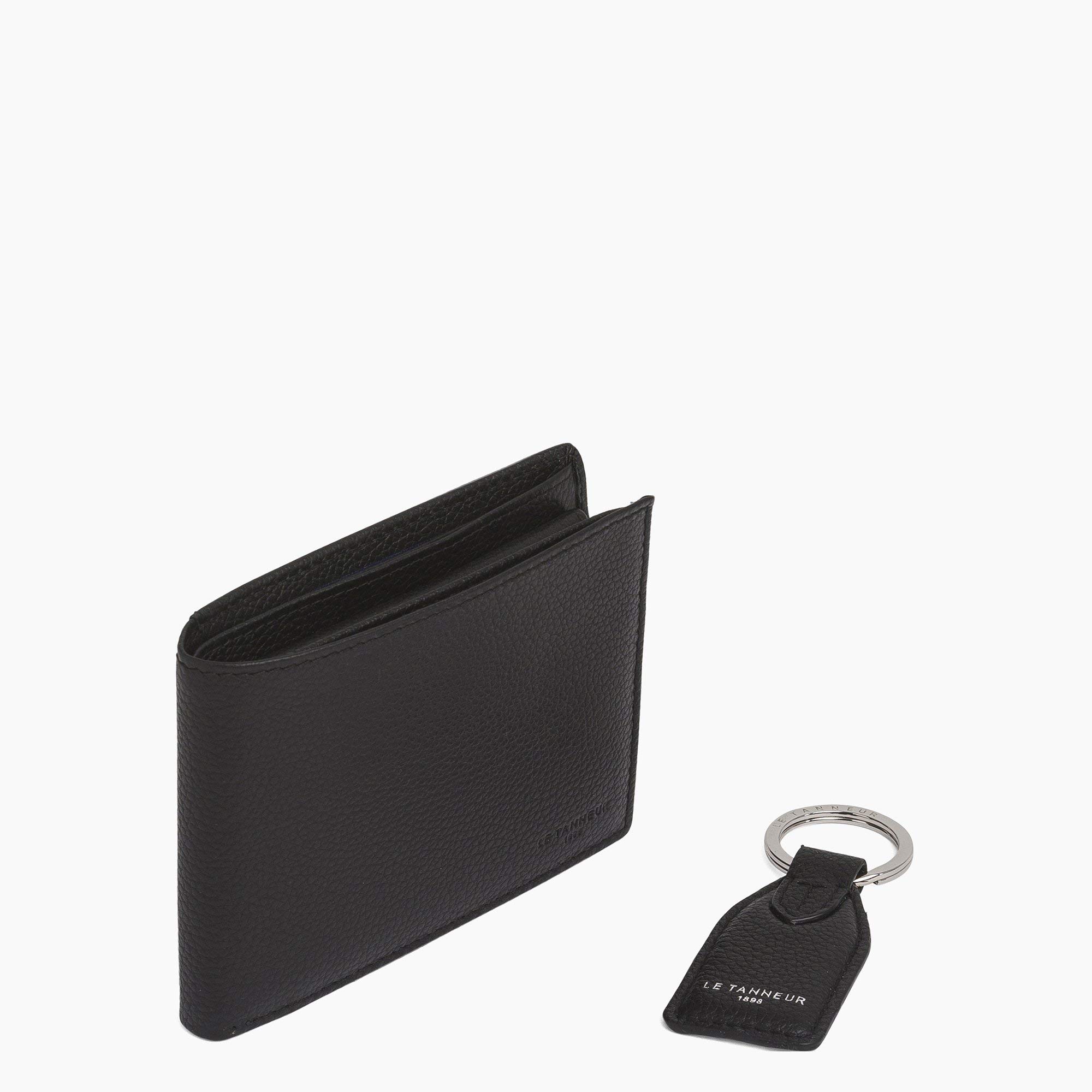 Le Tanneur Wallets Charles Portefeuille cuir grainé anti-RFID