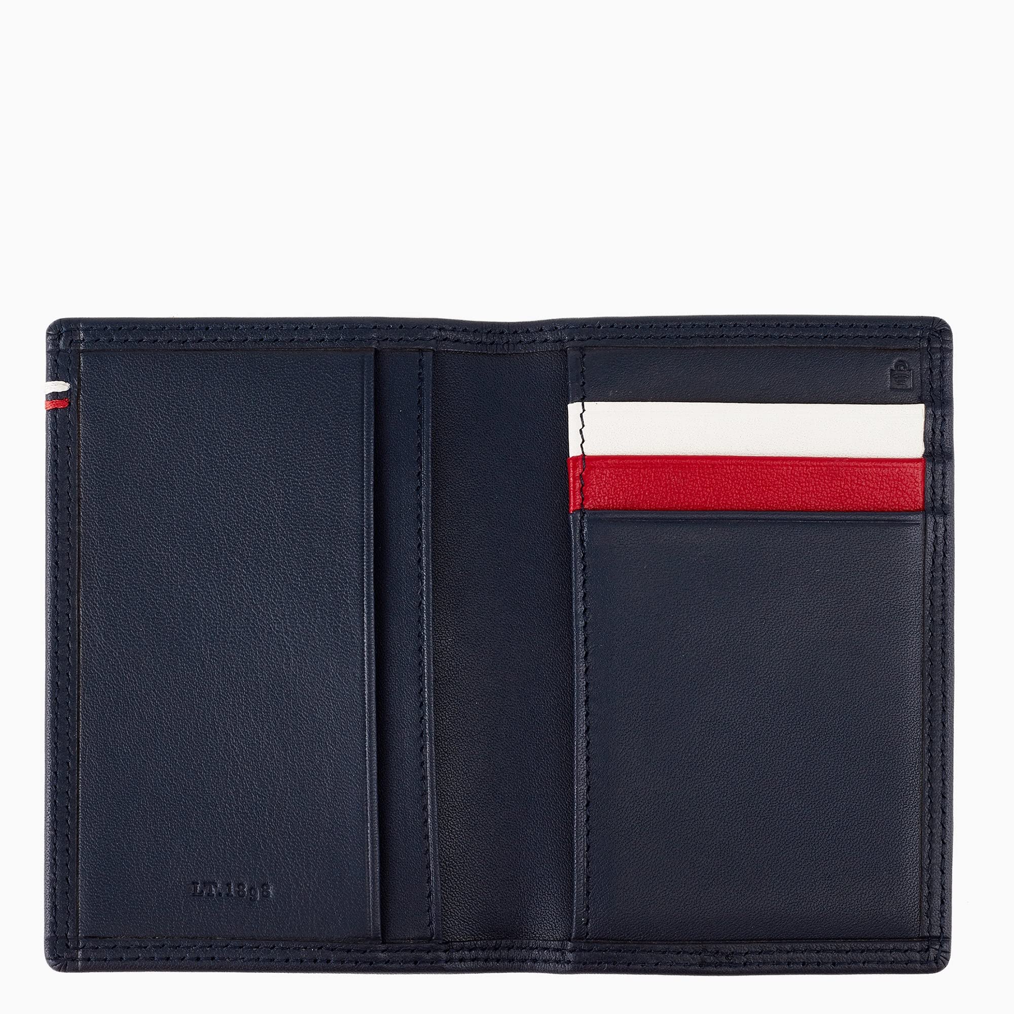 Le Tanneur Martin porte-cartes cuir lisse vertical 8 cm