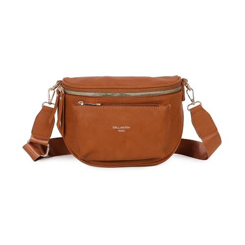 Gallantry Sacs Bandoulière Banane Glamour sac banane marron cuir