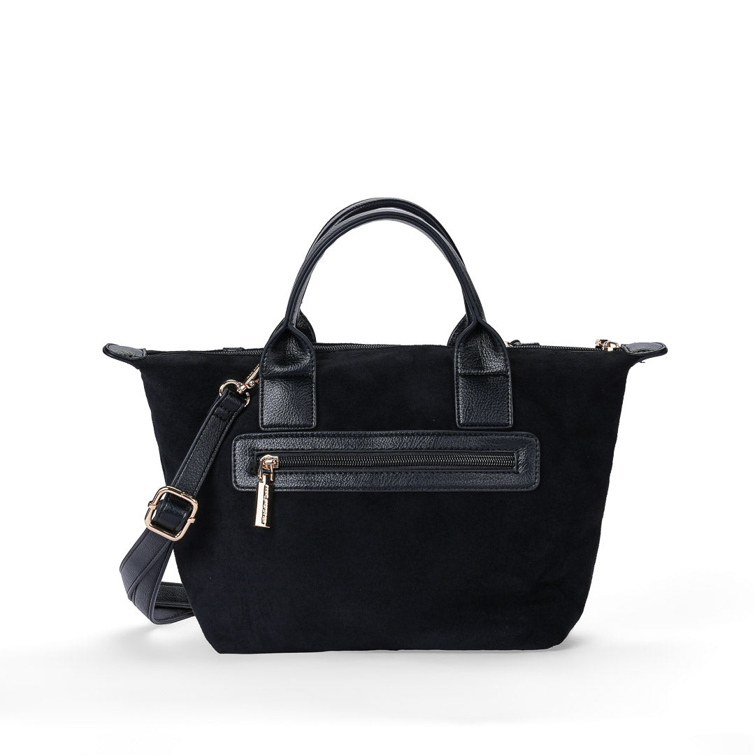 Mac Alyster Abrielle Daim sac à main cognac 34 cm