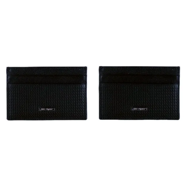 Mac Alyster Cambridge petit porte carte Noir 0,4 cm