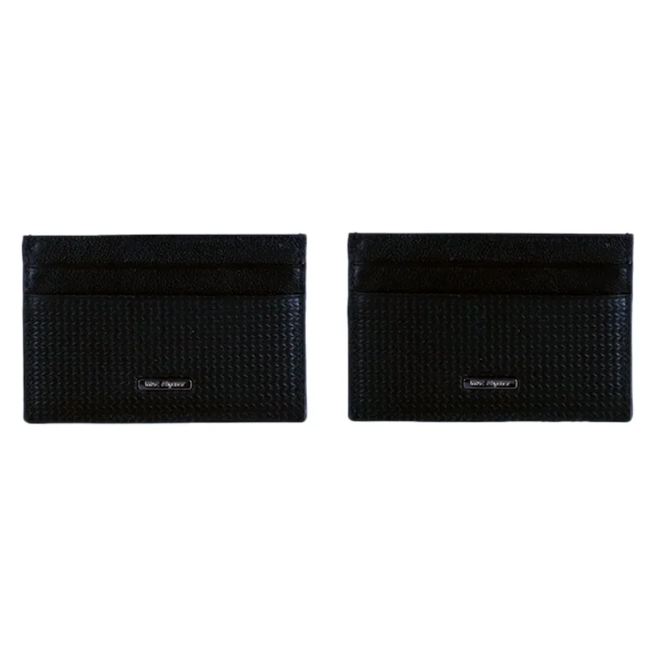 Mac Alyster Cambridge petit porte carte Noir 0,4 cm