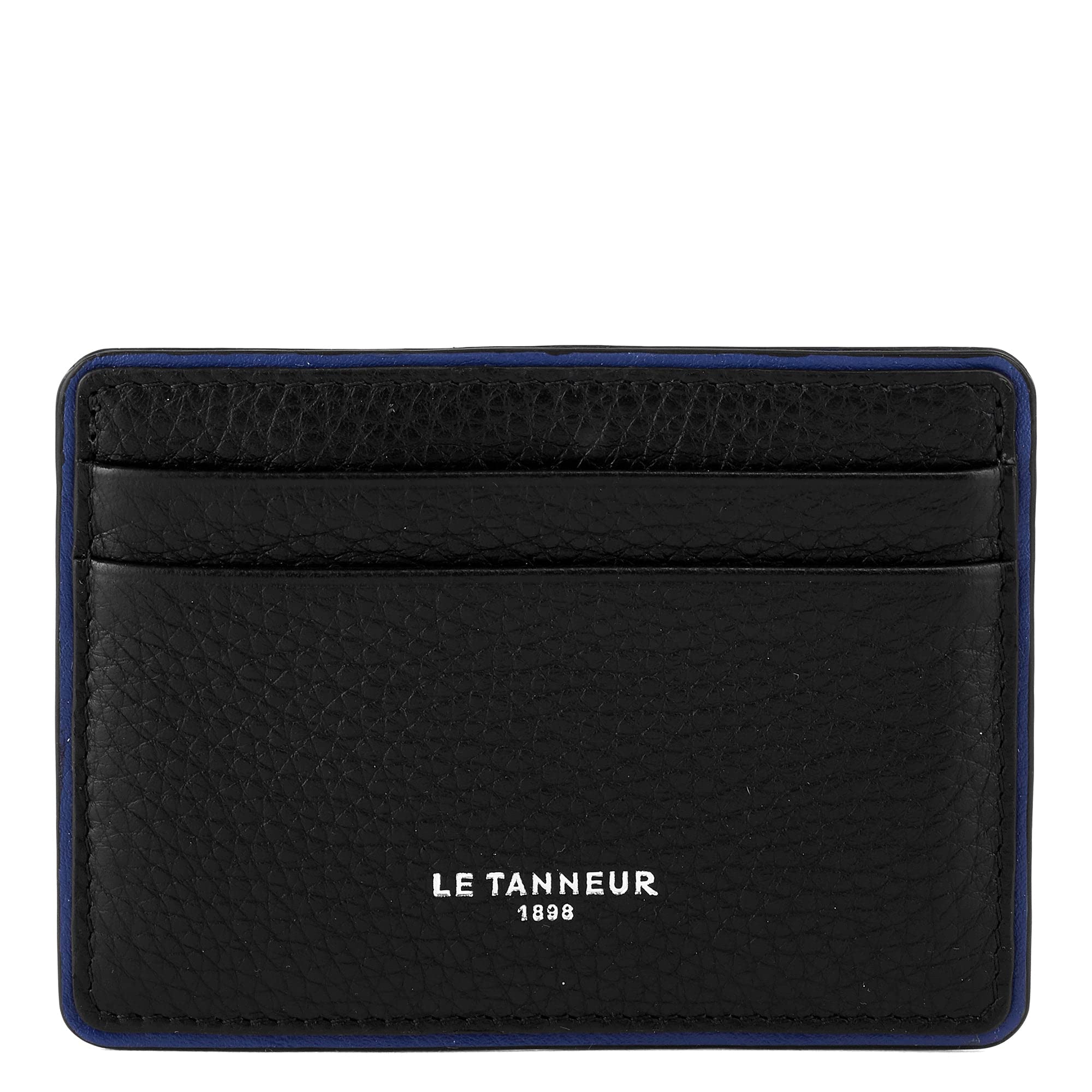 Le Tanneur Augustin porte-cartes cuir grainé anti-RFID