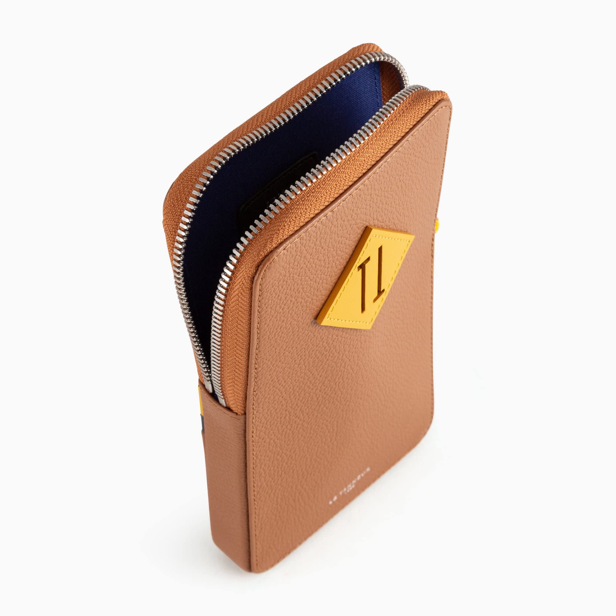 Le Tanneur Nathan porte-cartes cuir homme dragonne 7x13 cm