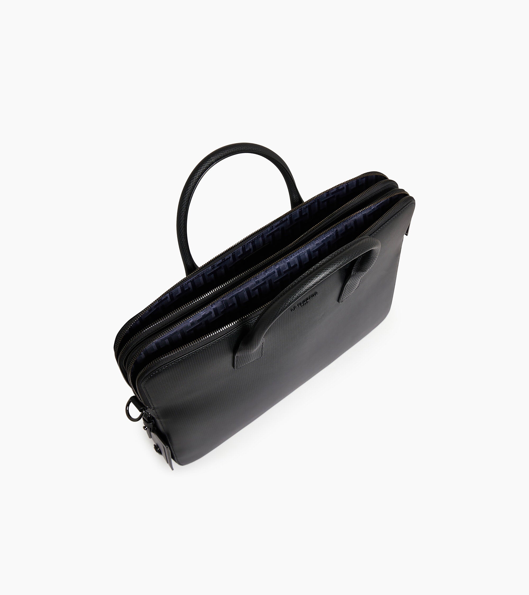 Le Tanneur Accessories Emile porte-documents cuir noir 15 pouces