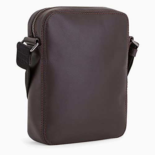 Le Tanneur Martin sacoche cuir lisse homme 16x21 cm