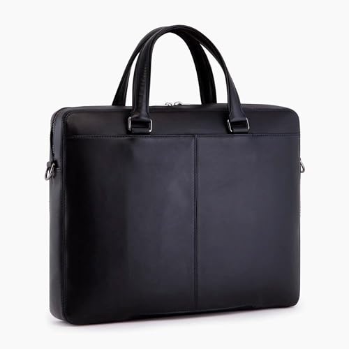 Le Tanneur Martin Porte-documents slim cuir 14" 38x29 cm