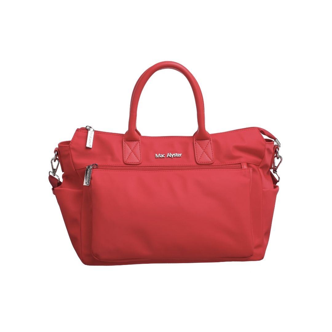 Mac Alyster Studio sac voyage S abricot nylon