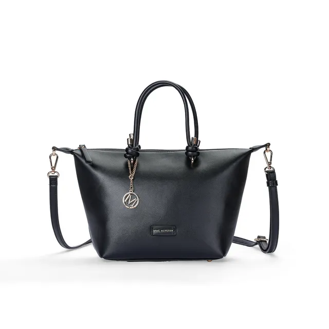 Mac Alyster Mandora sac main bandoulière Noir pailleté