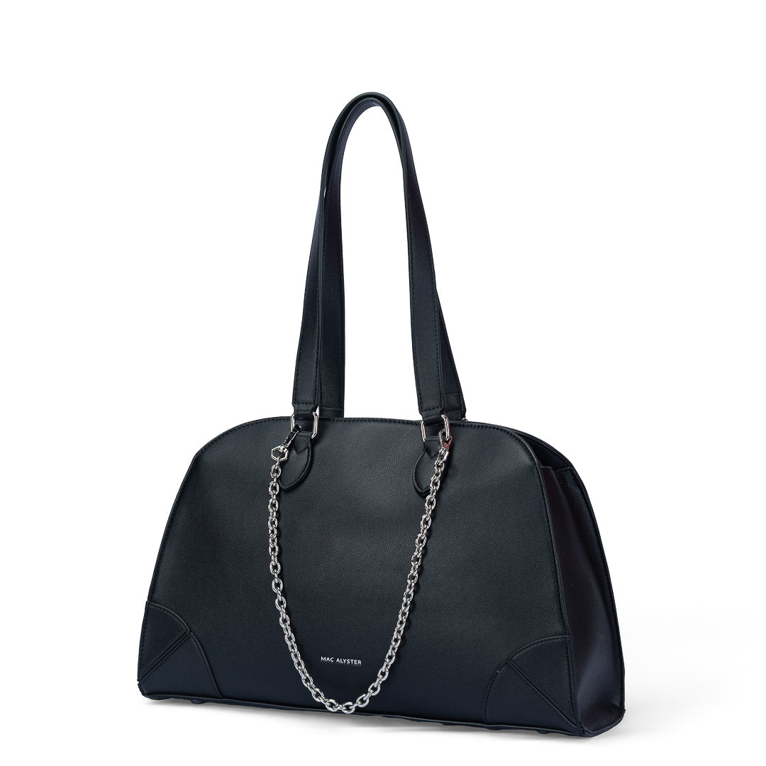 Mac Alyster Milan sac shopping cabas noir 36 cm