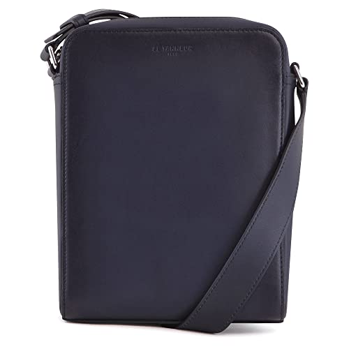 Le Tanneur Albert sacoche cuir lisse homme 18x21,5 cm