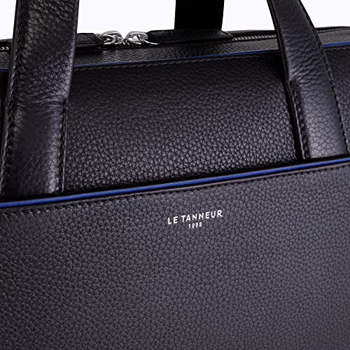 Le Tanneur Augustin porte-documents cuir 14 pouces homme