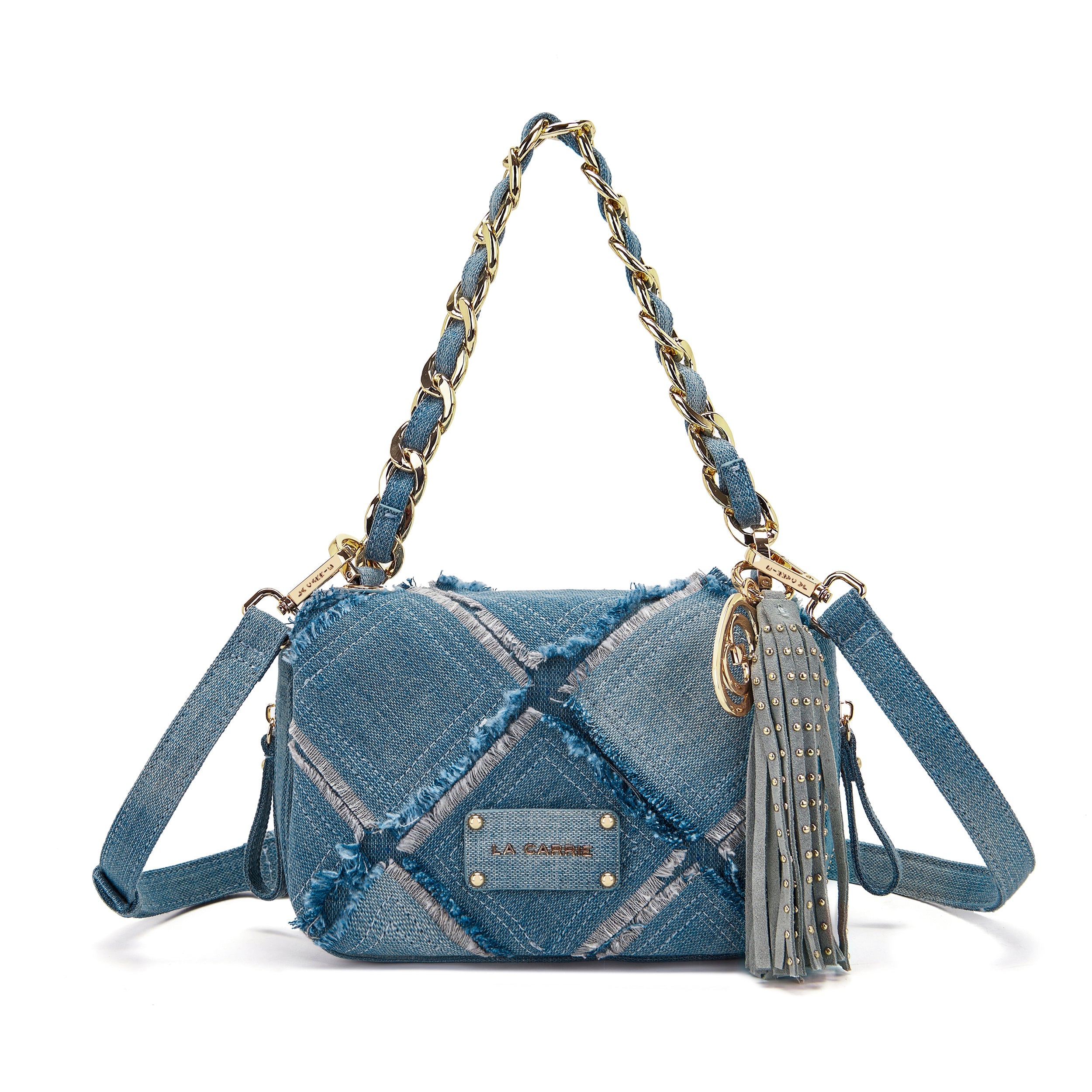 La Carrie Isabel Cross sac bandoulière JEANS chaîne