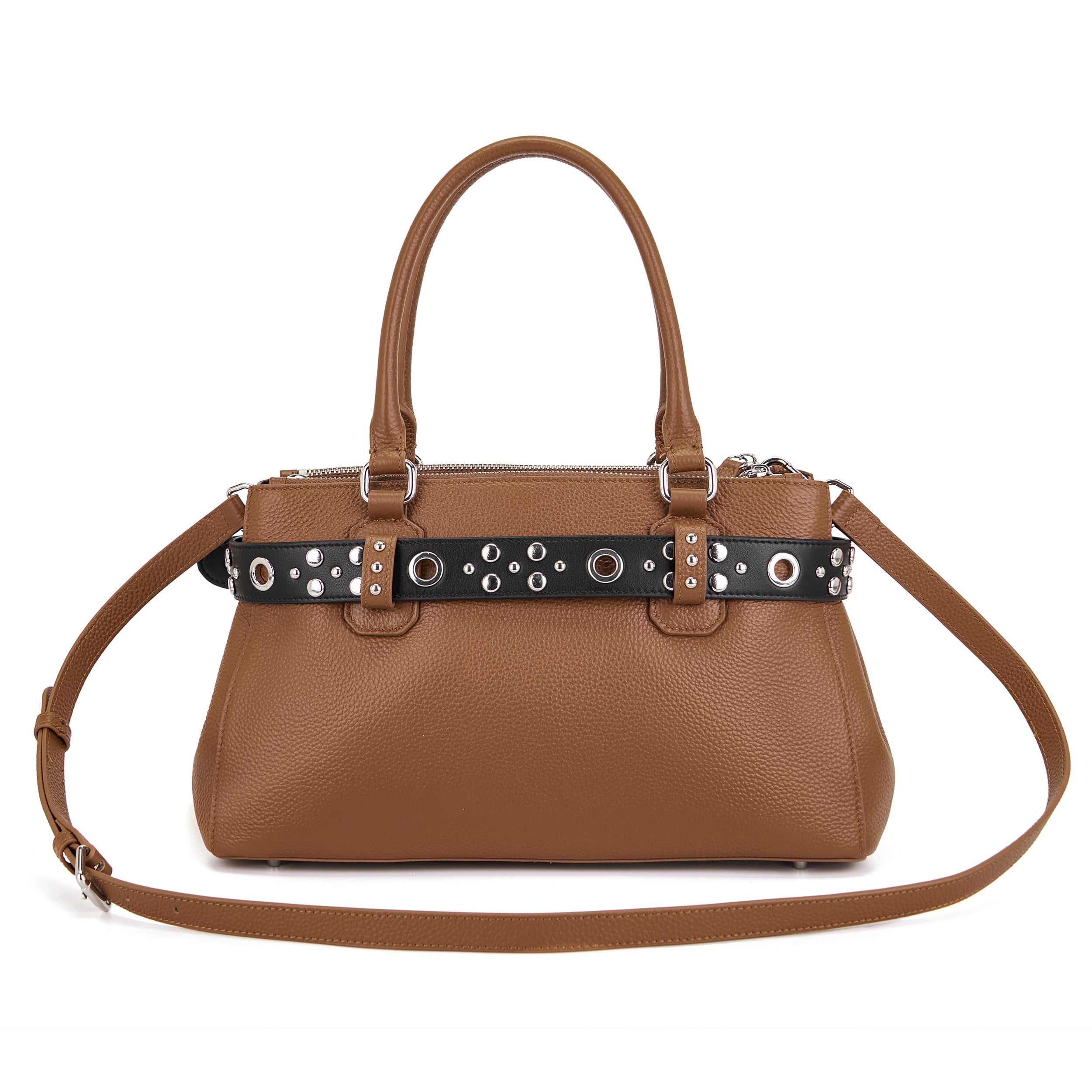 La Carrie Bag Backdoor sac à main cuoio 34x11x20cm