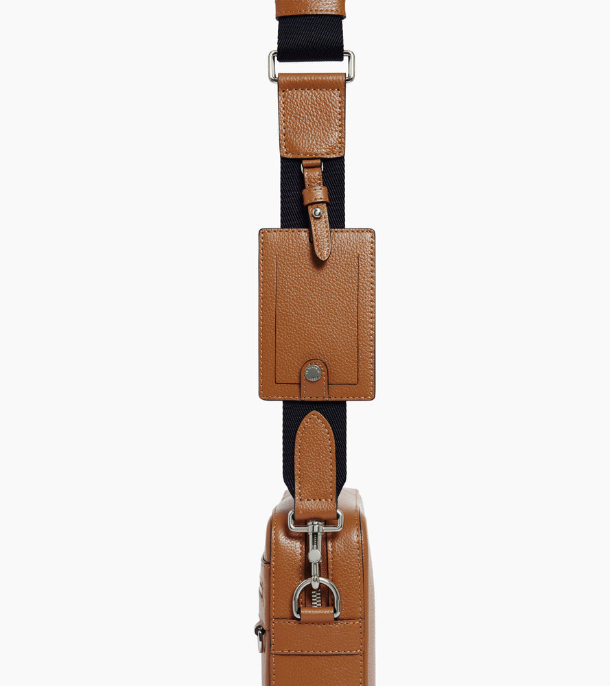 Le Tanneur Emile petite sacoche cuir grainé marron