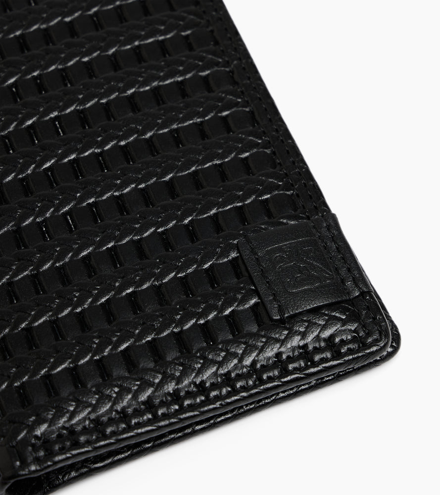 Le Tanneur Martin porte-cartes cuir noir anti-RFID